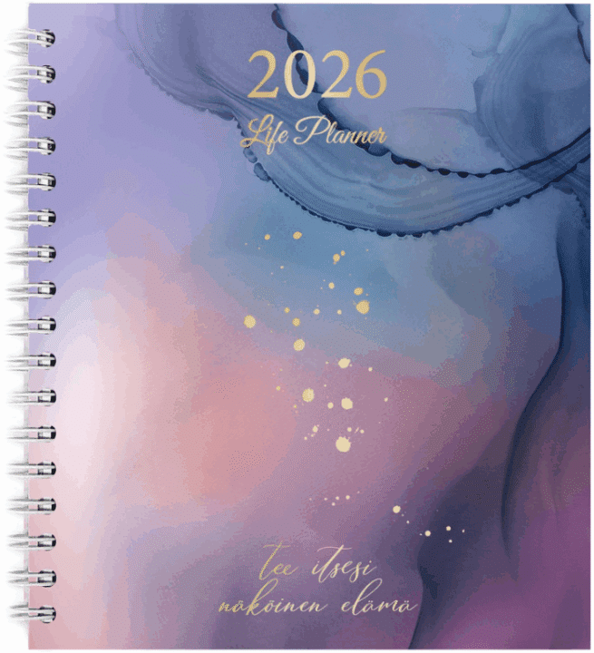 Life Planner 2026 viikkopäivyri