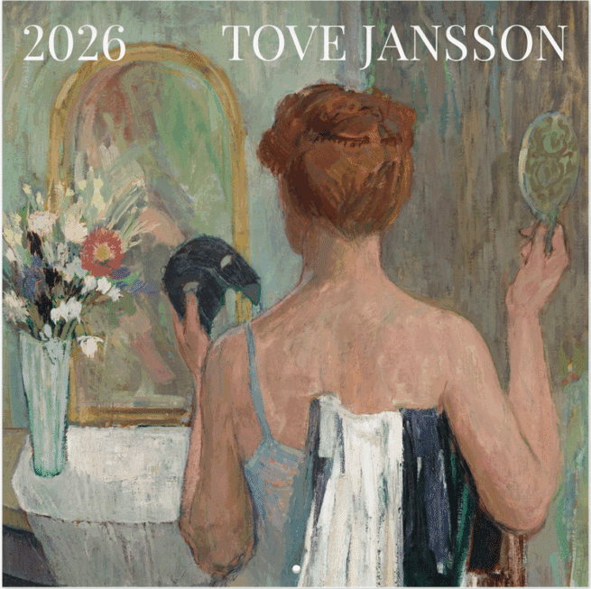 Tove Jansson 2026 seinäkalenteri