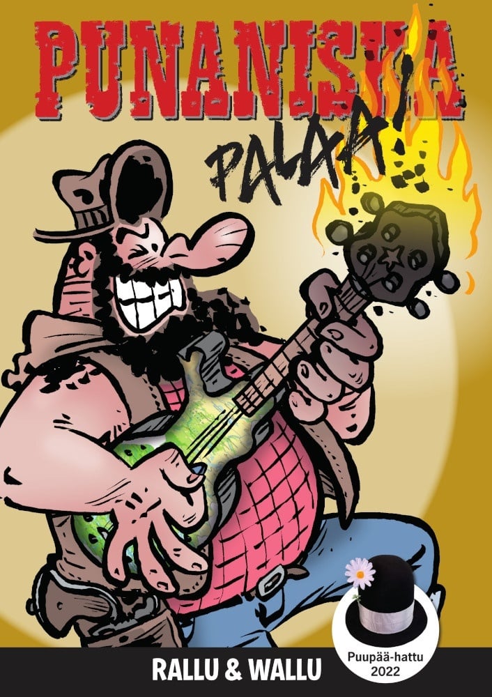 Punaniska palaa!