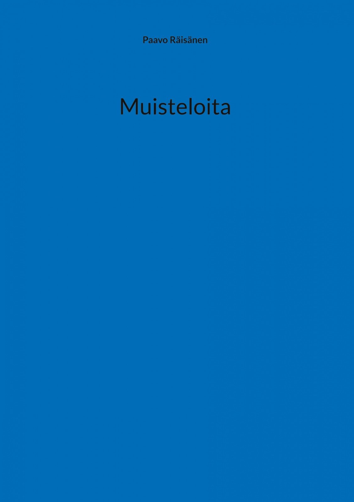 Muisteloita