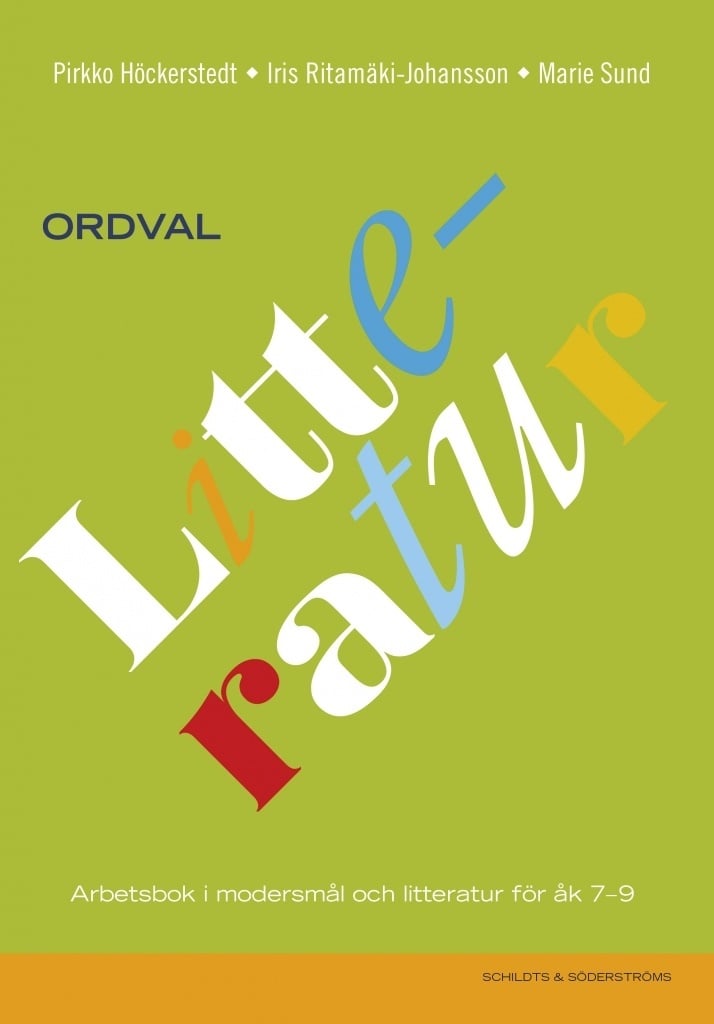 Ordval : arbetsbok : litteratur 7-9