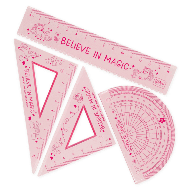Legami Geometry set - You Rule!, Unicorn - Image 2