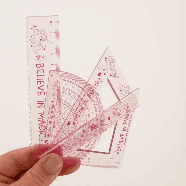 Legami Geometry set - You Rule!, Unicorn - Image 4