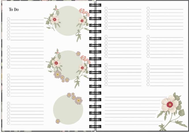 Life Planner Floral 2026 - Image 5