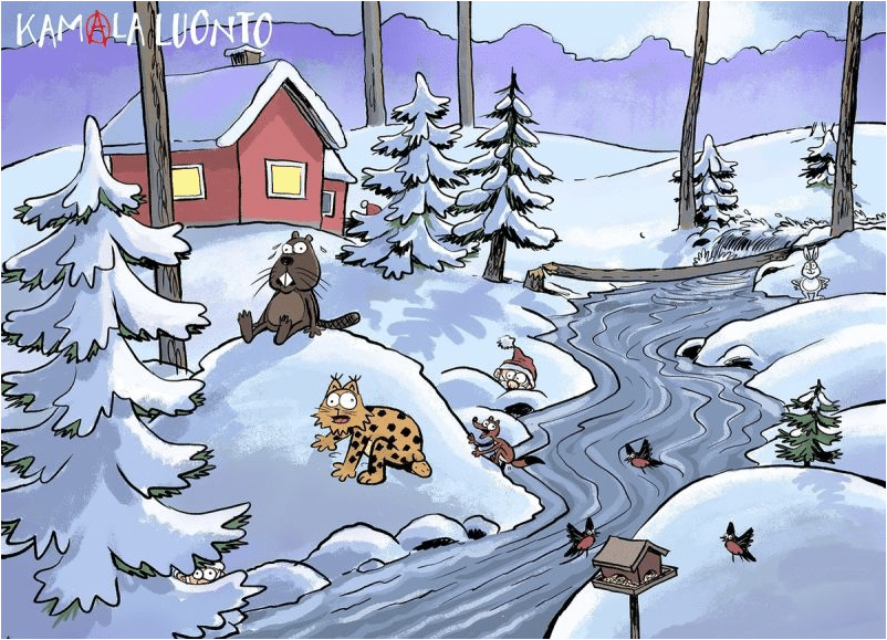 Kamala luonto adventtikalenteri