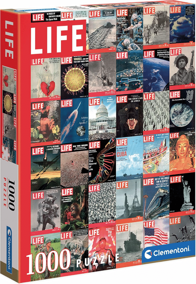Collage palapeli 1000 palaa, Life Magazine