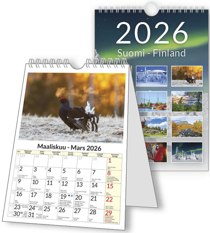 MiniSuomi kalenteri 2026