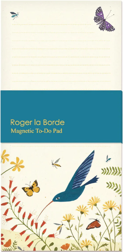 Roger la Borde magneettinen muistilehtiö, Hummingbird
