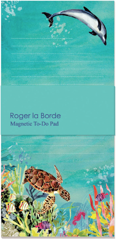 Roger la Borde magneettinen muistilehtiö, Oceania