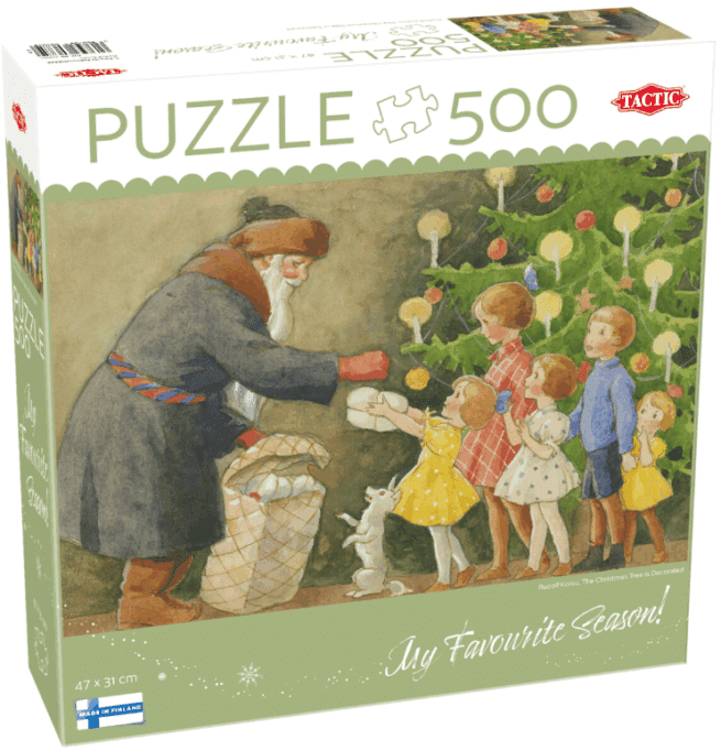 Rudolf Koivu Joulupuu palapeli, 500 palaa