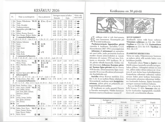 Suomen kansan kalenteri 2026 - Image 2