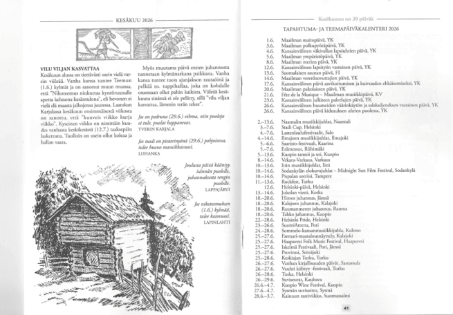 Suomen kansan kalenteri 2026 - Image 3