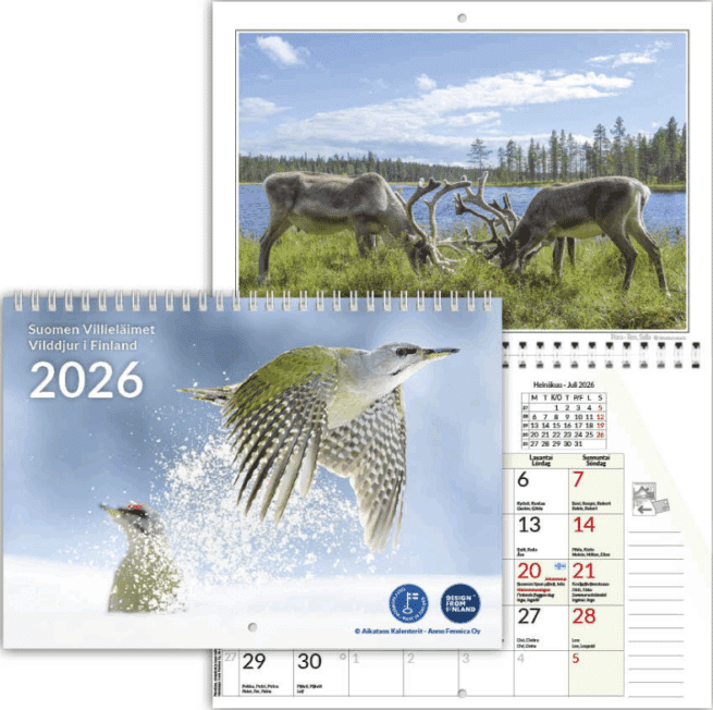 Suomen villieläimet 2026