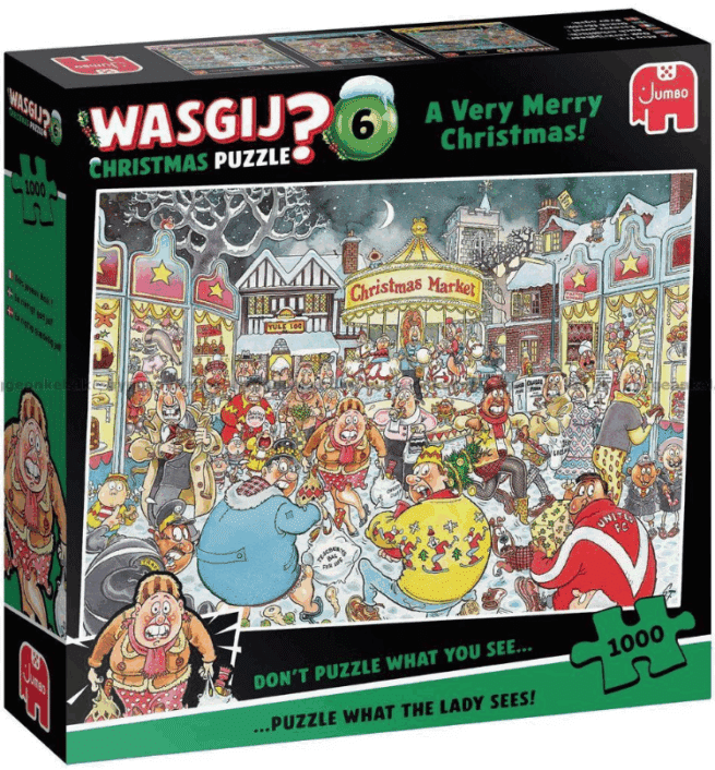 Wasgij Christmas 6 A very merry Christmas!, 1000 palaa