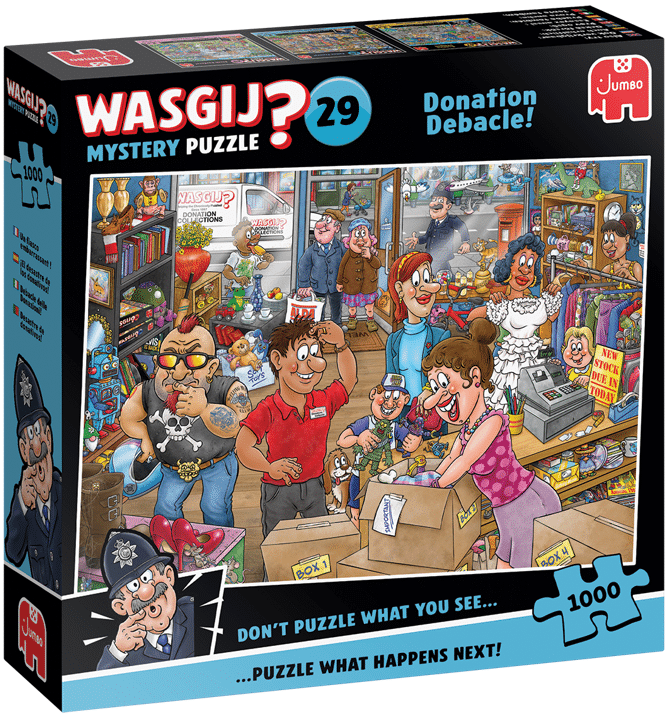 Wasgij Mystery 29 Donation Debacle!, 1000 palaa