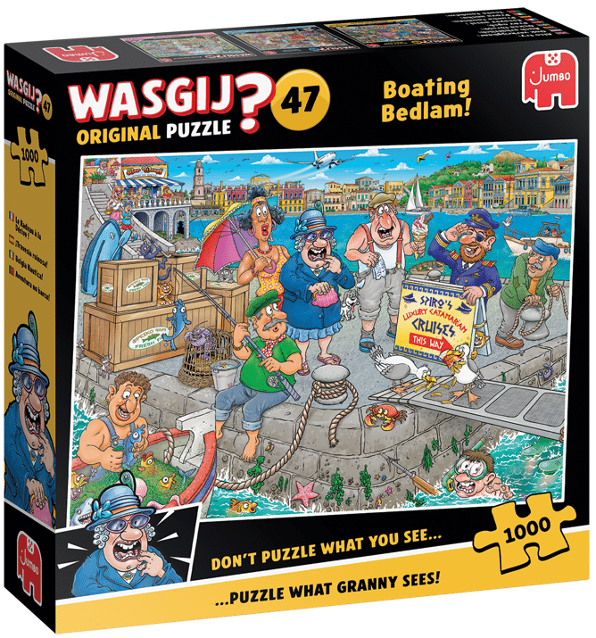 Wasgij Original 47 Boating Bedlam!, 1000 palaa