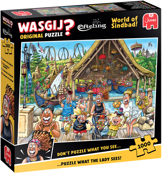 Wasgij Original World of Sinbad!, 1000 palaa