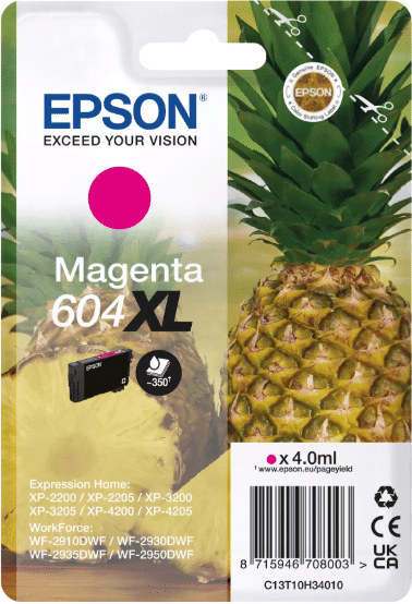 Epson 604XL magenta väripatruuna