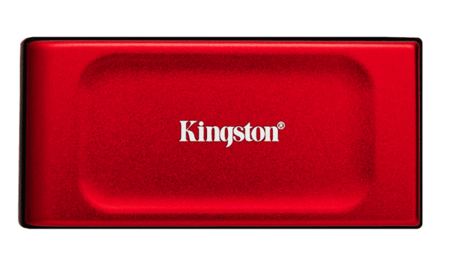 Kingston XS1000 1 Tb ulkoinen SSD-kiintolevy, punainen - Image 2