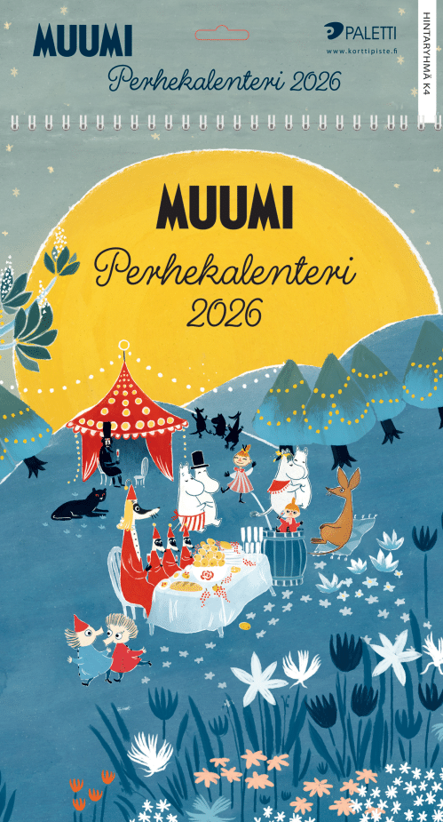 Muumi perhekalenteri 2026
