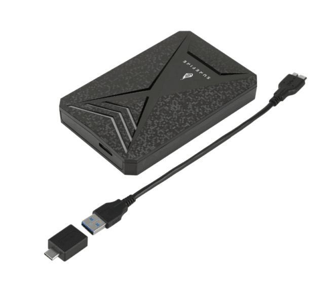 Surefire Gaming Bunker 512 Gt SSD ulkoinen kiintolevy - Image 5