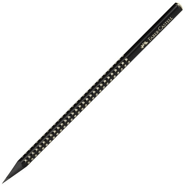 Faber-Castell Sparkle Midnight lyijykynä, gold