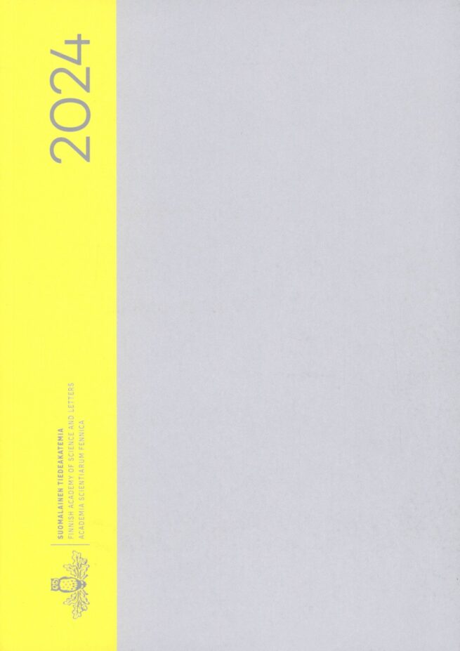 Suomalainen tiedeakatemia Vuosikirja 2024 : Finnish academy of science and letters = Academia scientiarum Fennica
