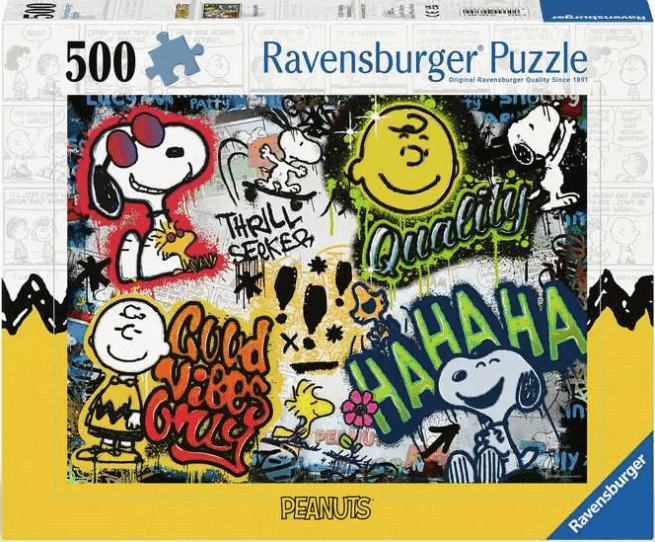 Peanuts Graffiti palapeli, 500 palaa
