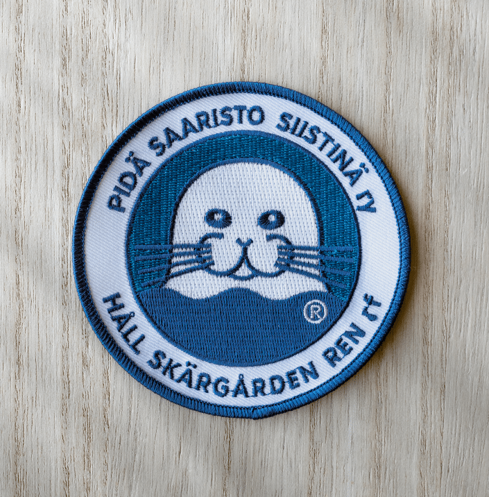 Roope kangasmerkki Pidä saaristo siistinä
