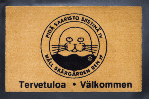 Roope-kynnysmatto, ruskea