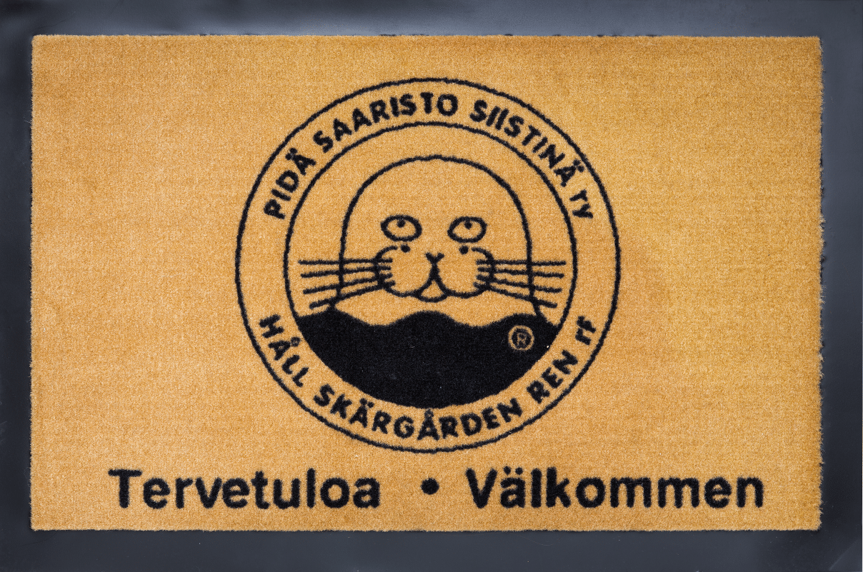 Roope-kynnysmatto, ruskea