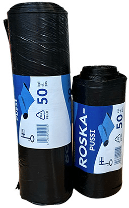 Roskapussi musta, 30 litraa