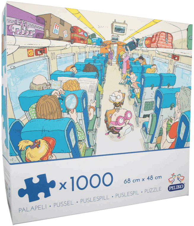Tatu ja Patu Kiskoilla palapeli, 1000 palaa