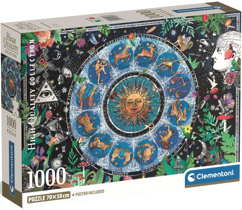 Astrological Chart palapeli, 1000 palaa