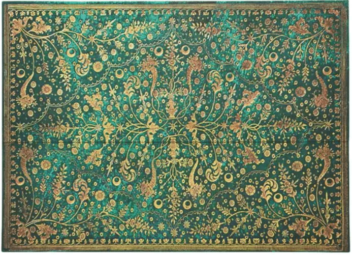 Paperblanks Emerald Flower asiakirjakansio A4, magneettinen