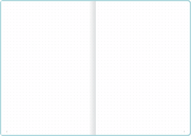 Planner Nordic colours A5 muistikirja, aqua - Image 3