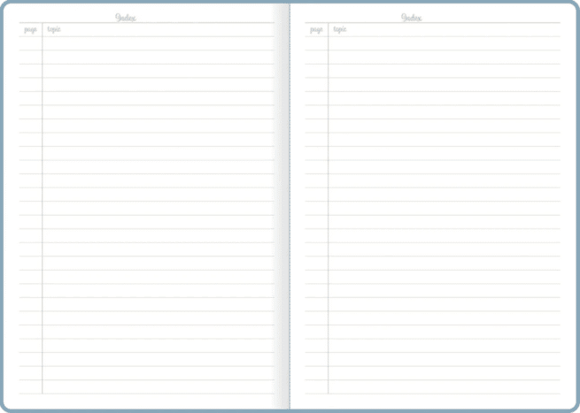 Planner Nordic colours A5 muistikirja, opaali - Image 2