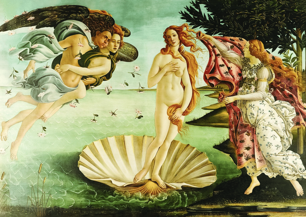 Venuksen syntymä palapeli, 1000 palaa (Sandro Botticelli) - Image 2