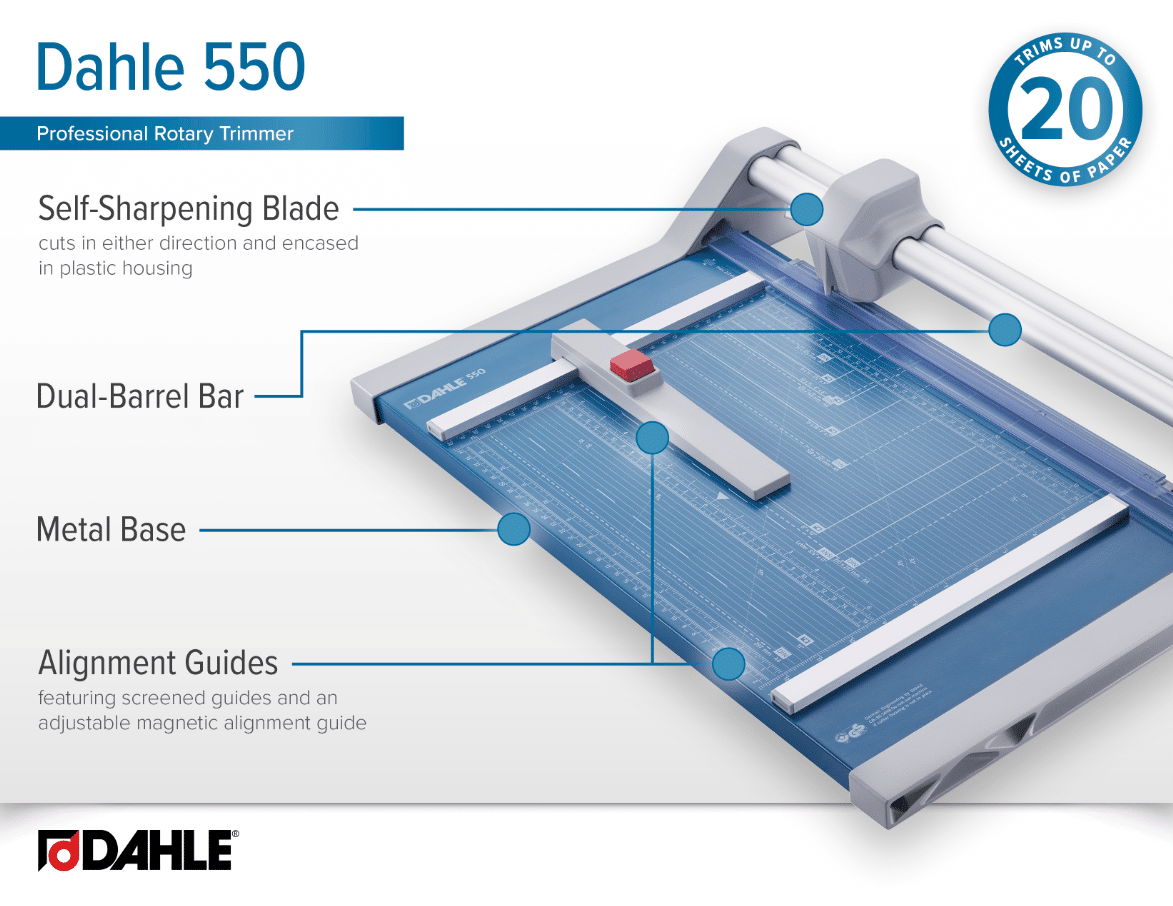 Dahle 550 rullaleikkuri - Image 4