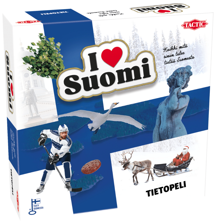I love Suomi tietopeli