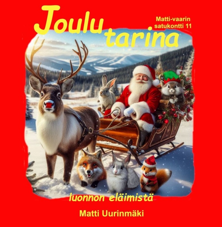 Joulutarina luonnon eläimistä