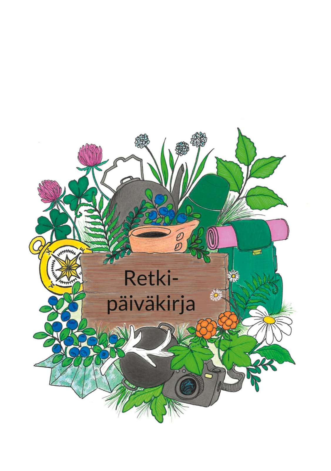 Retkipäiväkirja (täytettävä kirja)