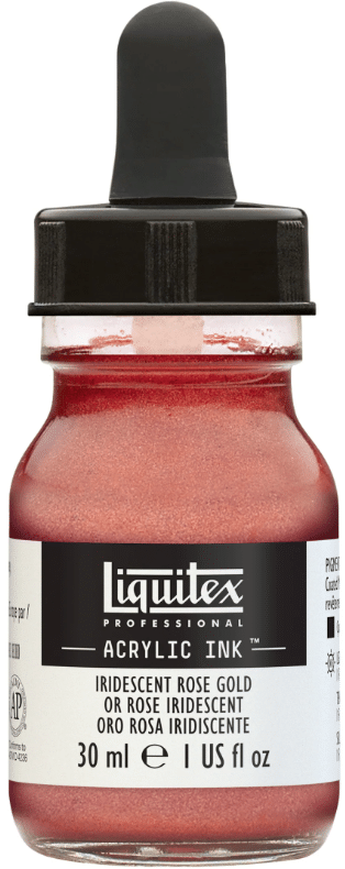 Liquitex akryylimuste 227 Iridisent Rose gold, 30 ml
