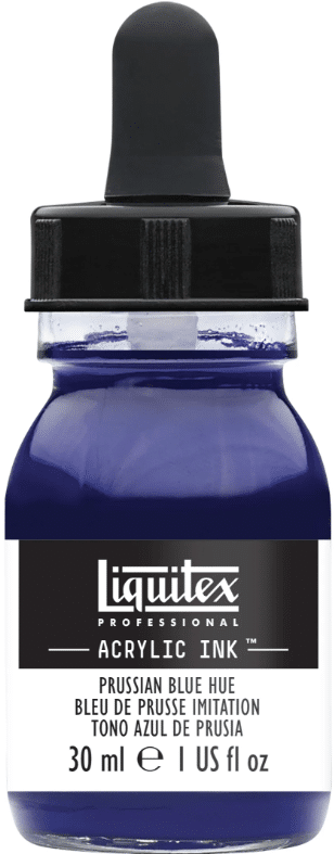 Liquitex akryylimuste 320 Prussian blue hue, 30 ml