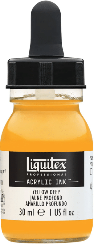 Liquitex akryylimuste 295 Yellow deep, 30 ml
