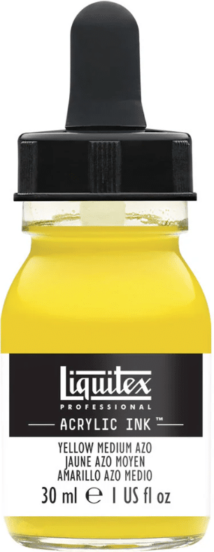 Liquitex akryylimuste 412 Yellow medium azo, 30 ml