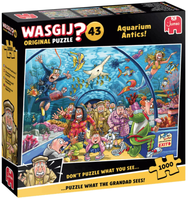 Wasgij Original 43 Aquarium antics, 1000 palaa