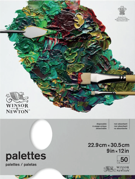 Winsor & Newton repäisypaletti, 50 arkkia/nide