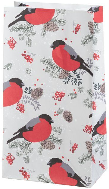 Kapel hobby paperipussi punatulkku, 10 kpl/pss