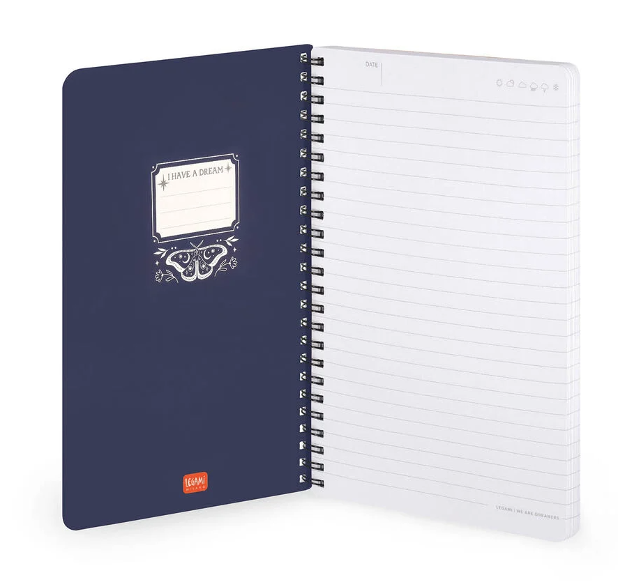 Legami A5 kierrekirja, Moth Legami A5 kierrekirja, Moth - Image 4